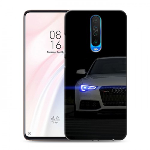 Дизайнерский пластиковый чехол для Xiaomi RedMi K30 Audi