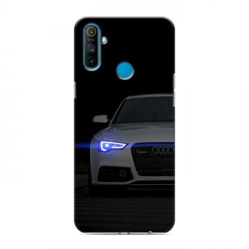 Дизайнерский пластиковый чехол для Realme C3 Audi