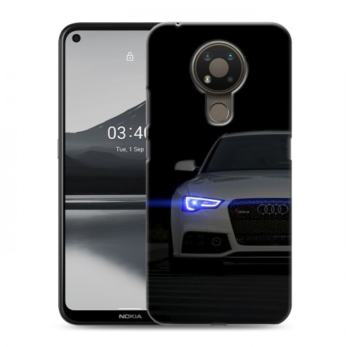 Дизайнерский силиконовый чехол для Nokia 3.4 Audi