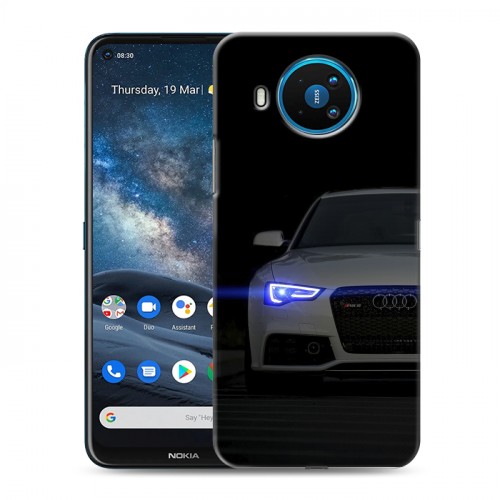 Дизайнерский силиконовый чехол для Nokia 8.3 Audi