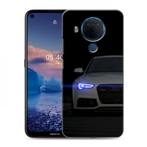 Дизайнерский силиконовый чехол для Nokia 5.4 Audi