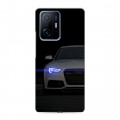 Дизайнерский силиконовый с усиленными углами чехол для Xiaomi 11T Audi