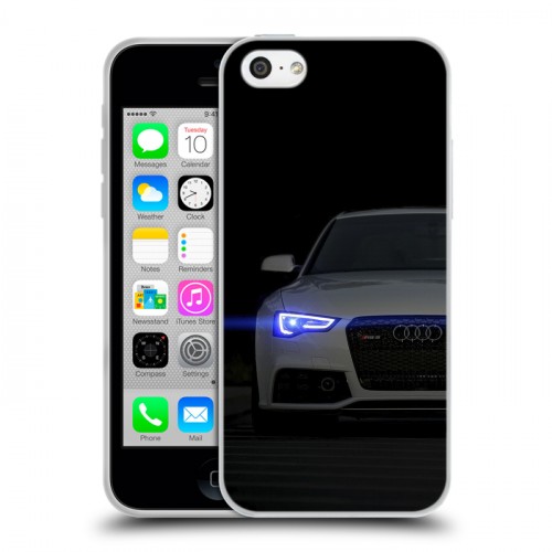 Дизайнерский пластиковый чехол для Iphone 5c Audi