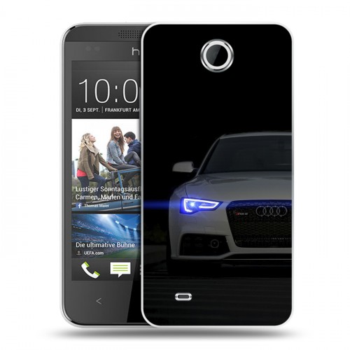 Дизайнерский пластиковый чехол для HTC Desire 300 Audi