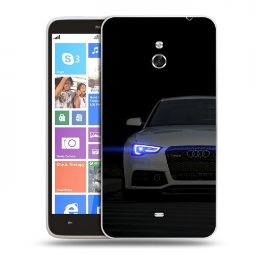 Дизайнерский пластиковый чехол для Nokia Lumia 1320 Audi