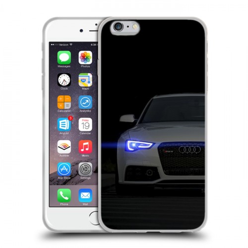 Дизайнерский силиконовый чехол для Iphone 6 Plus/6s Plus Audi