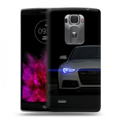 Дизайнерский пластиковый чехол для LG G Flex 2 Audi