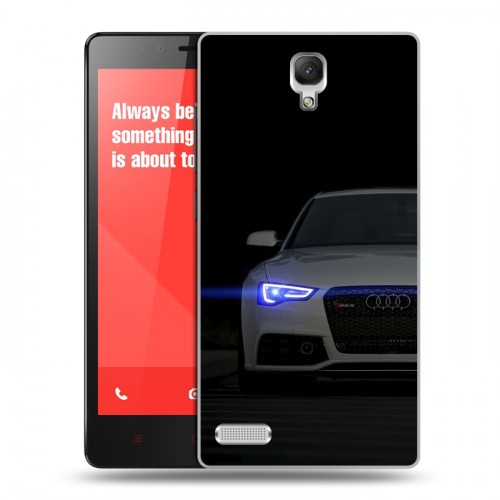 Дизайнерский пластиковый чехол для Xiaomi RedMi Note Audi