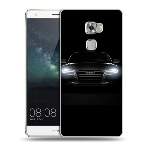 Дизайнерский пластиковый чехол для Huawei Mate S Audi