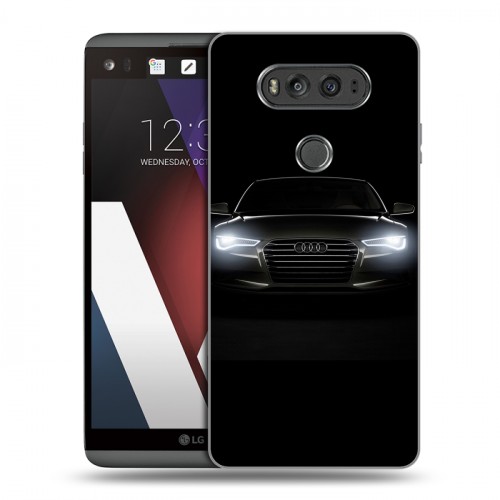 Дизайнерский пластиковый чехол для LG V20 Audi