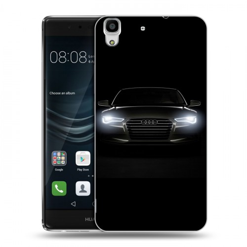 Дизайнерский пластиковый чехол для Huawei Y6II Audi