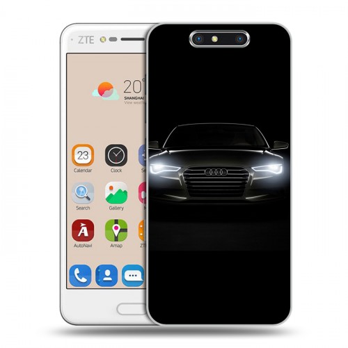 Дизайнерский пластиковый чехол для ZTE Blade V8 Audi