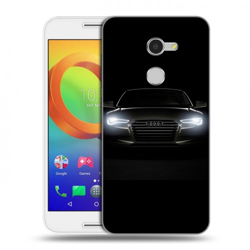 Дизайнерский силиконовый чехол для Alcatel A3 Audi