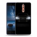 Дизайнерский пластиковый чехол для Nokia 8 Audi