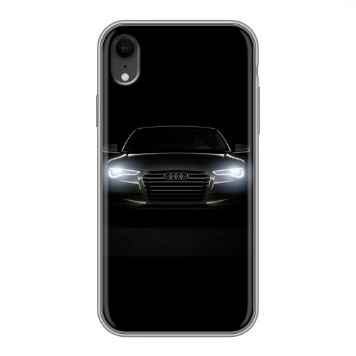 Дизайнерский силиконовый чехол для Iphone Xr Audi