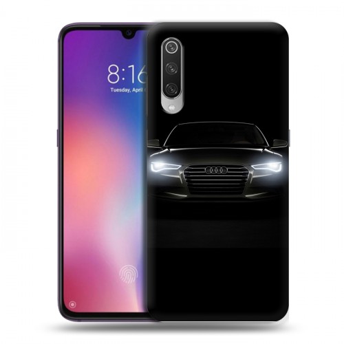 Дизайнерский силиконовый с усиленными углами чехол для Xiaomi Mi9 Audi