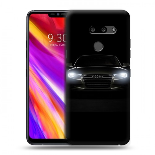 Дизайнерский пластиковый чехол для LG G8 ThinQ Audi