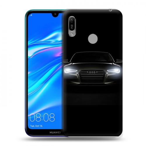 Дизайнерский пластиковый чехол для Huawei Y6 (2019) Audi