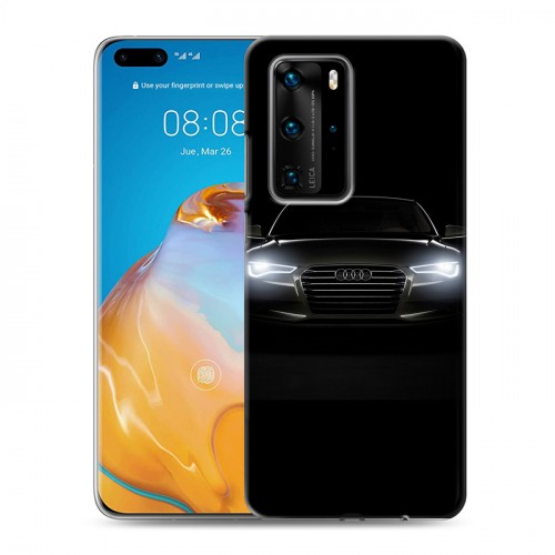 Дизайнерский пластиковый чехол для Huawei P40 Pro Audi