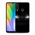 Дизайнерский пластиковый чехол для Huawei Y6p Audi