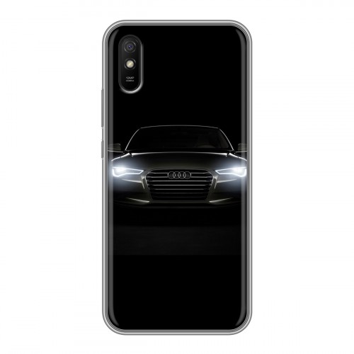 Дизайнерский силиконовый чехол для Xiaomi RedMi 9A Audi