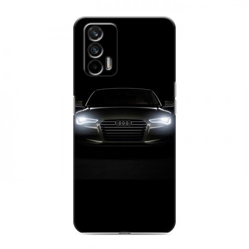 Дизайнерский силиконовый чехол для Realme GT Audi