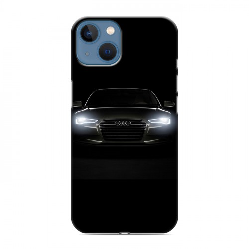 Дизайнерский силиконовый чехол для Iphone 13 Audi