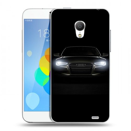 Дизайнерский силиконовый чехол для  Meizu MX3 Audi