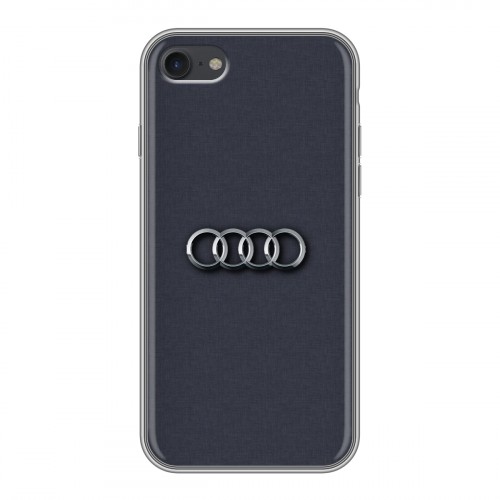 Дизайнерский силиконовый чехол для Iphone 7 Audi