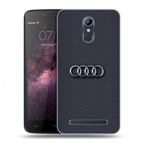 Дизайнерский силиконовый чехол для Homtom HT17 Audi