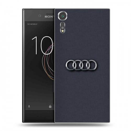 Дизайнерский пластиковый чехол для Sony Xperia XZs Audi