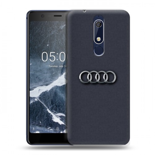 Дизайнерский пластиковый чехол для Nokia 5.1 Audi