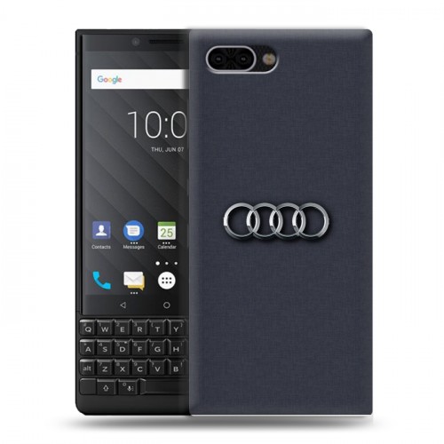 Дизайнерский пластиковый чехол для BlackBerry KEY2 Audi