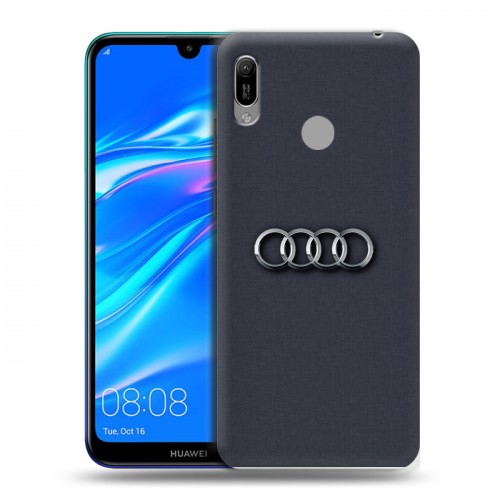 Дизайнерский пластиковый чехол для Huawei Y6 (2019) Audi