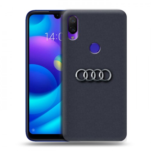 Дизайнерский пластиковый чехол для Xiaomi Mi Play Audi