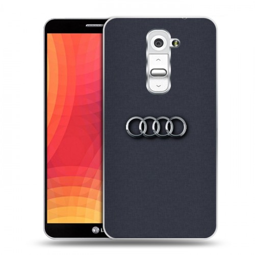 Дизайнерский пластиковый чехол для LG Optimus G2 Audi