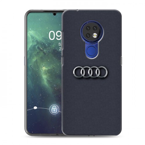 Дизайнерский силиконовый чехол для Nokia 6.2 Audi