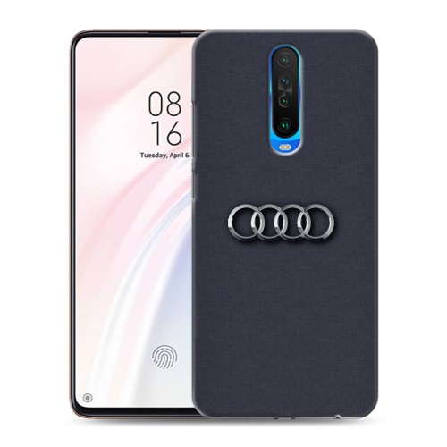 Дизайнерский пластиковый чехол для Xiaomi RedMi K30 Audi