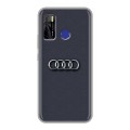 Дизайнерский силиконовый чехол для Tecno Camon 15 Audi