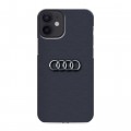 Дизайнерский силиконовый с усиленными углами чехол для Iphone 12 Mini Audi