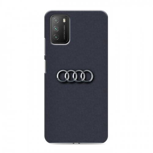 Дизайнерский пластиковый чехол для Xiaomi Poco M3 Audi