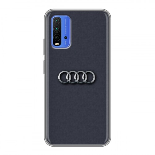 Дизайнерский силиконовый чехол для Xiaomi RedMi 9T Audi