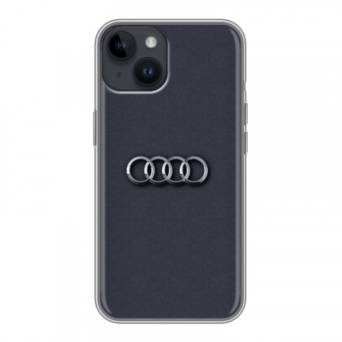 Дизайнерский пластиковый чехол для Iphone 14 Audi