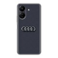 Дизайнерский силиконовый чехол для Xiaomi Poco C65 Audi