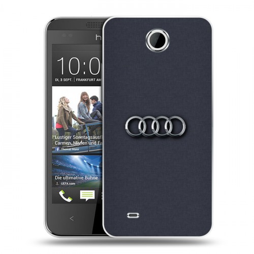 Дизайнерский пластиковый чехол для HTC Desire 300 Audi