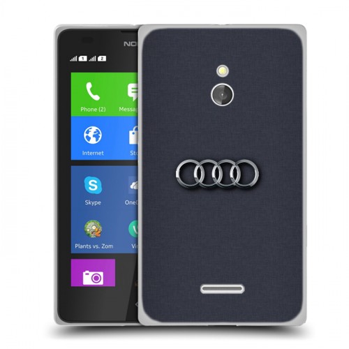 Дизайнерский силиконовый чехол для Nokia XL Audi