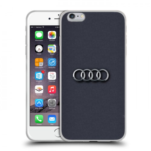 Дизайнерский силиконовый чехол для Iphone 6 Plus/6s Plus Audi