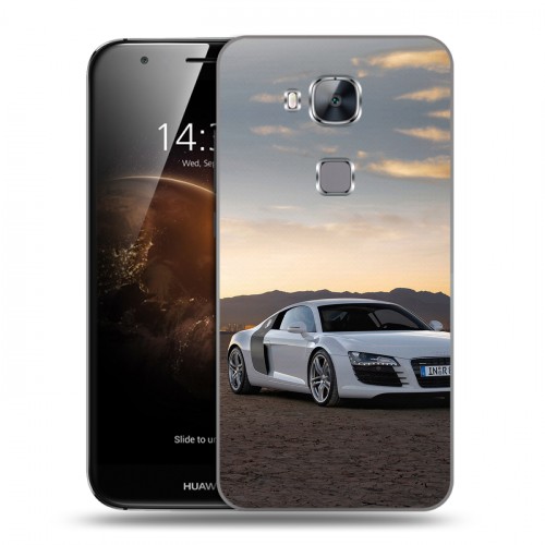 Дизайнерский пластиковый чехол для Huawei G8 Audi