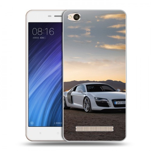 Дизайнерский силиконовый чехол для Xiaomi RedMi 4A Audi