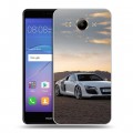 Дизайнерский пластиковый чехол для Huawei Y3 (2017) Audi